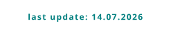last update: 14.07.2026